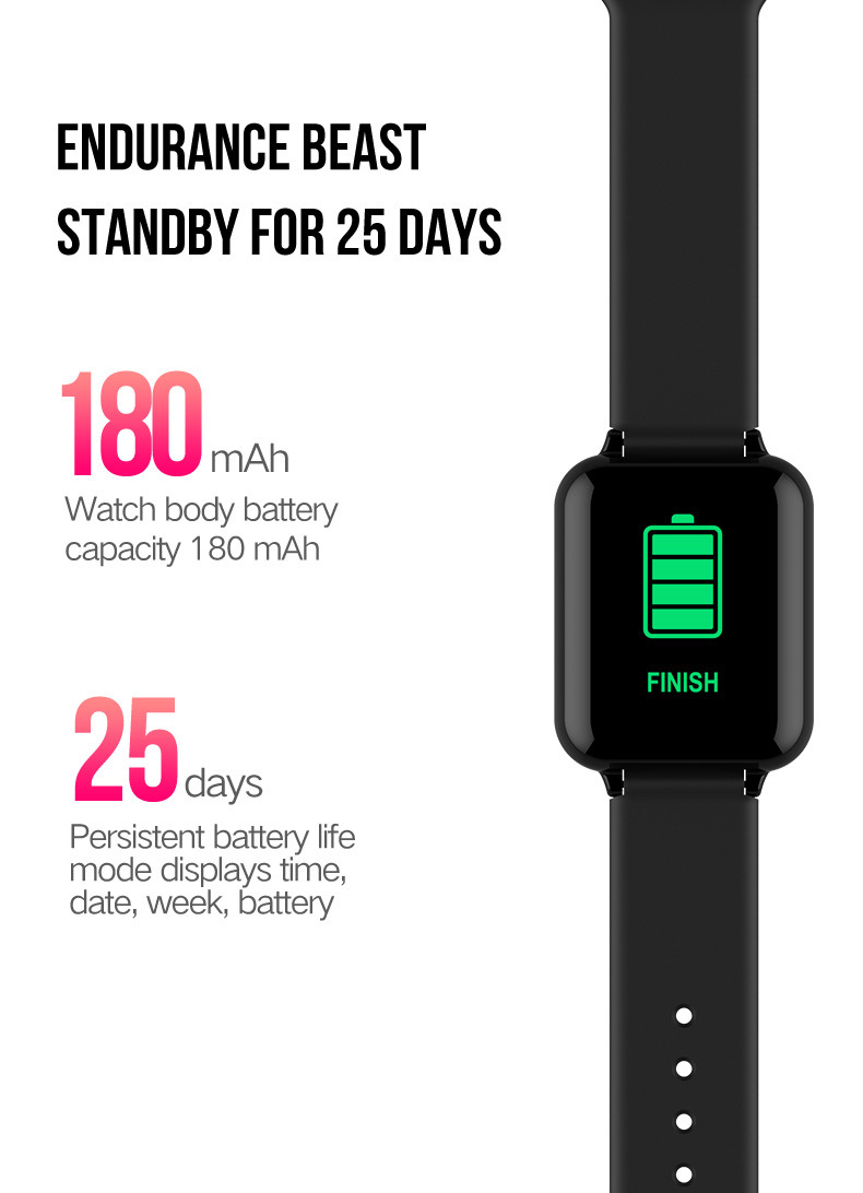 Compatible with Apple , B57 color screen smart sports watch - Image 21