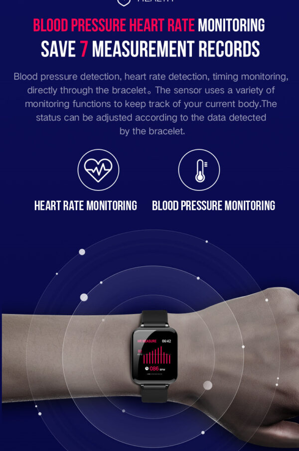Compatible with Apple , B57 color screen smart sports watch - Image 11