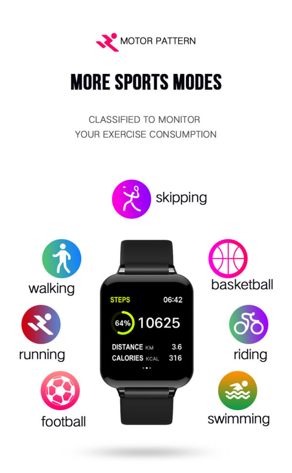 Compatible with Apple , B57 color screen smart sports watch - Image 14