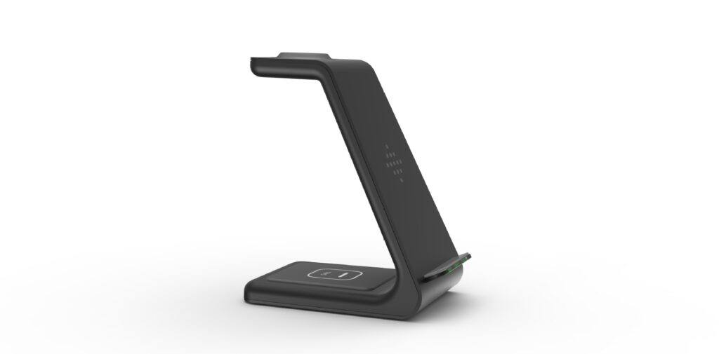 3 In 1 Fast Charging Station Wireless Charger Stand Wireless Quick Charge Dock For Phone Holder