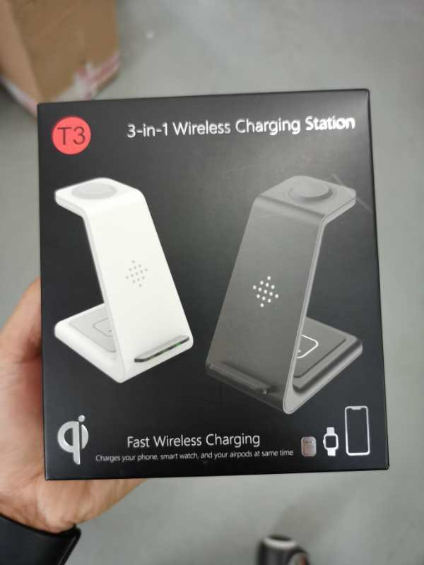 3 In 1 Fast Charging Station Wireless Charger Stand Wireless Quick Charge Dock For Phone Holder - Image 17