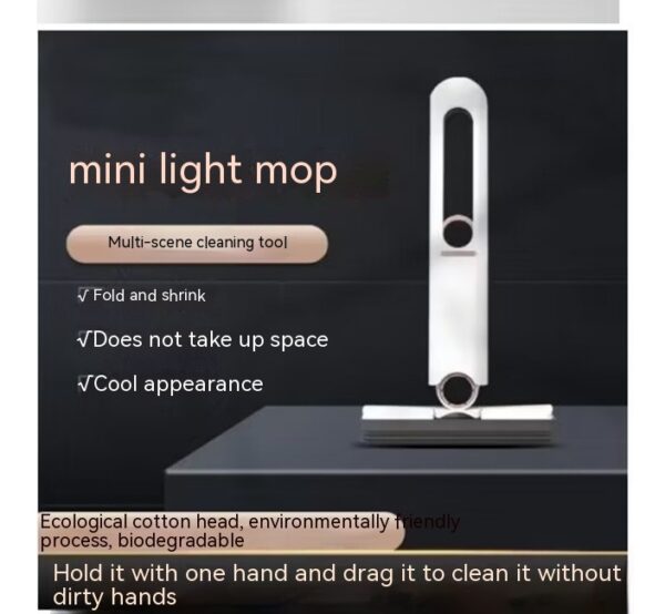 Mini Mops Floor Cleaning Sponge Squeeze Mop Household Cleaning Tools Home Car Portable Wiper Glass Screen Desk Cleaner Mop - Image 12