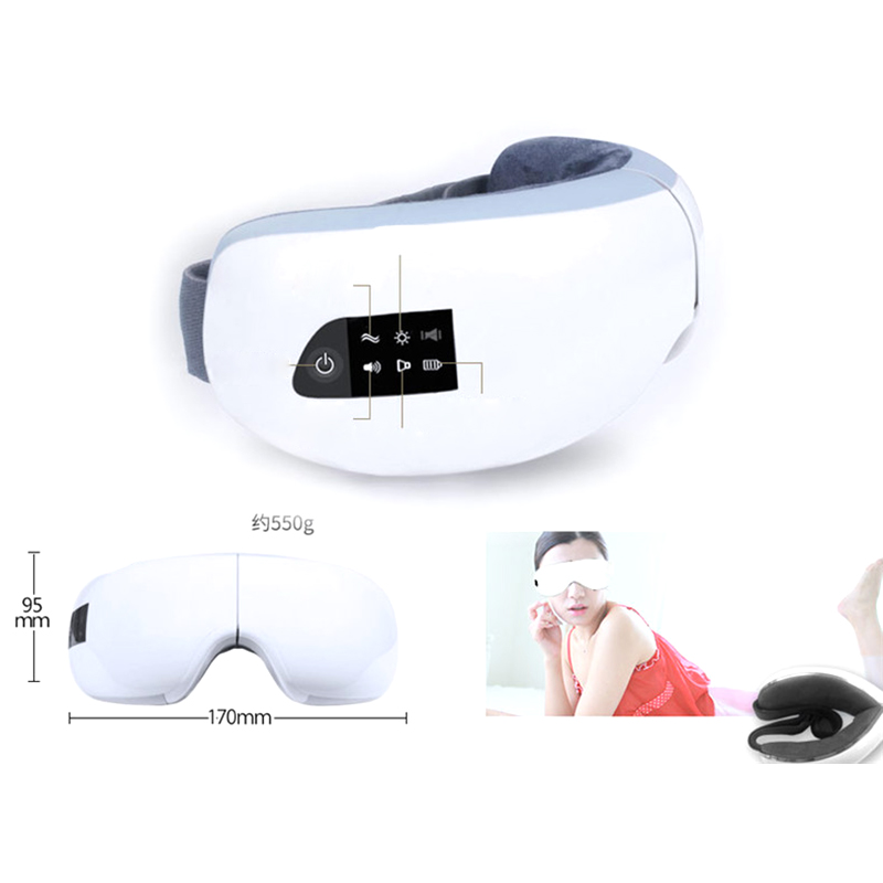 Bluetooth Music Eye Massager Air Pressure Hot Compress Dark Circles Eye Care - Image 24