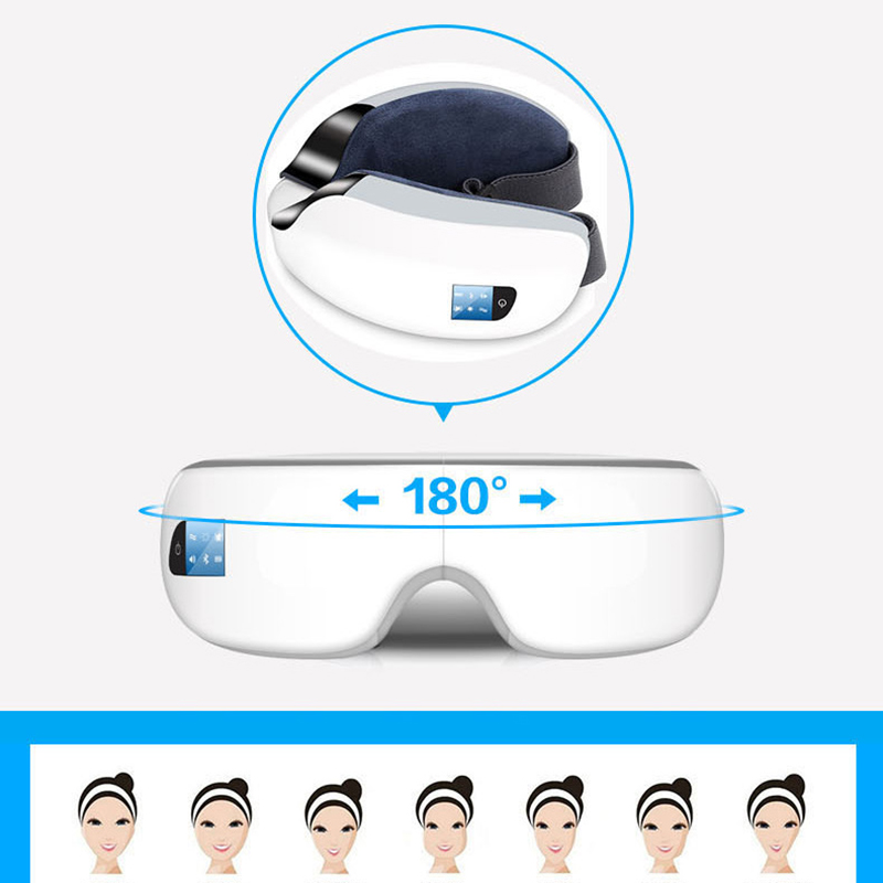 Bluetooth Music Eye Massager Air Pressure Hot Compress Dark Circles Eye Care - Image 18