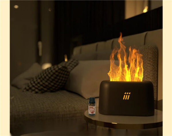 Flame Aroma Diffuser Air Humidifier Ultrasonic Cool Mist Maker Fogger Led Essential Oil Flame Lamp Difusor - Image 18