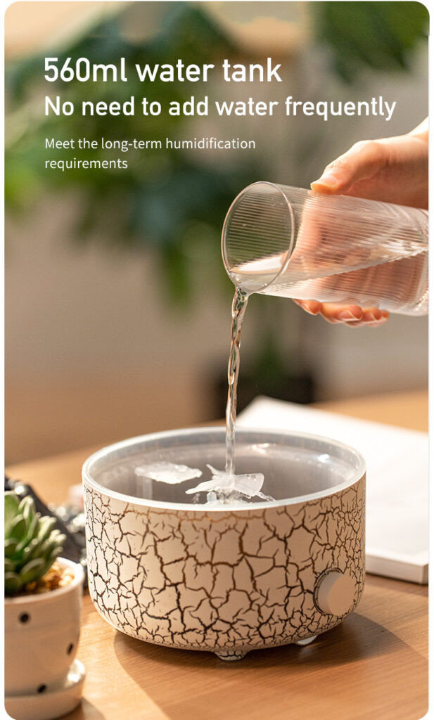 New Creative Volcano Humidifier Aromatherapy Machine Spray Jellyfish Air Flame Humidifier Diffuser
