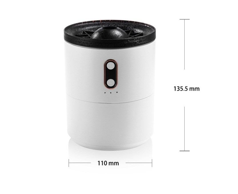 Volcanic Flame Aroma Essential Oil Diffuser USB Portable Jellyfish Air Humidifier Night Light Lamp Fragrance Humidifier - Image 13