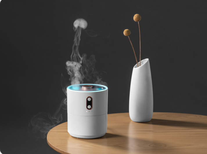 Volcanic Flame Aroma Essential Oil Diffuser USB Portable Jellyfish Air Humidifier Night Light Lamp Fragrance Humidifier - Image 11