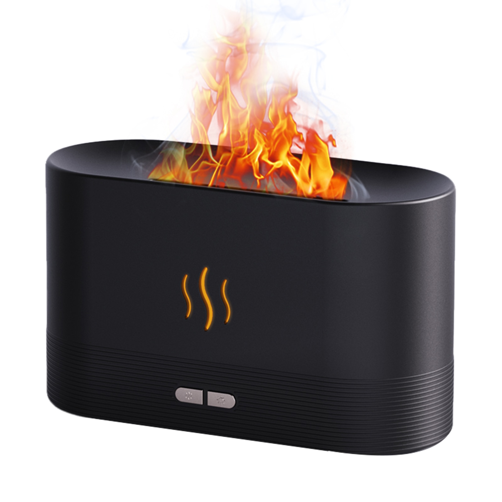 Aroma Diffuser With Flame Light Mist Humidifier Aromatherapy Diffuser With Waterless Auto-Off Protection For Spa Home Yoga Office - Image 20