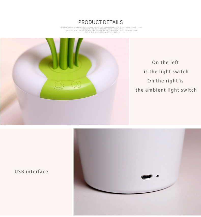 Modern Desk Lights USB Eye Protection LED Table Lamp For Living Room Bedroom End Tables Office - Image 13