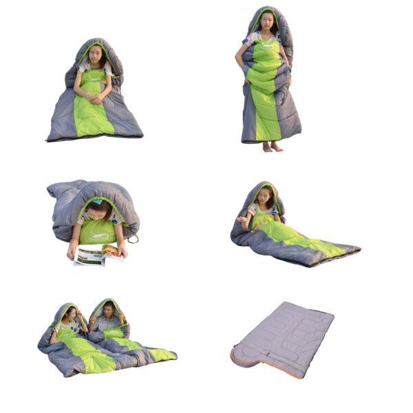 Camping Sleeping Bag Lightweight Warm & Cold Envelope Backpacking Sleeping Bag For Outdoor Traveling Hiking - Image 10