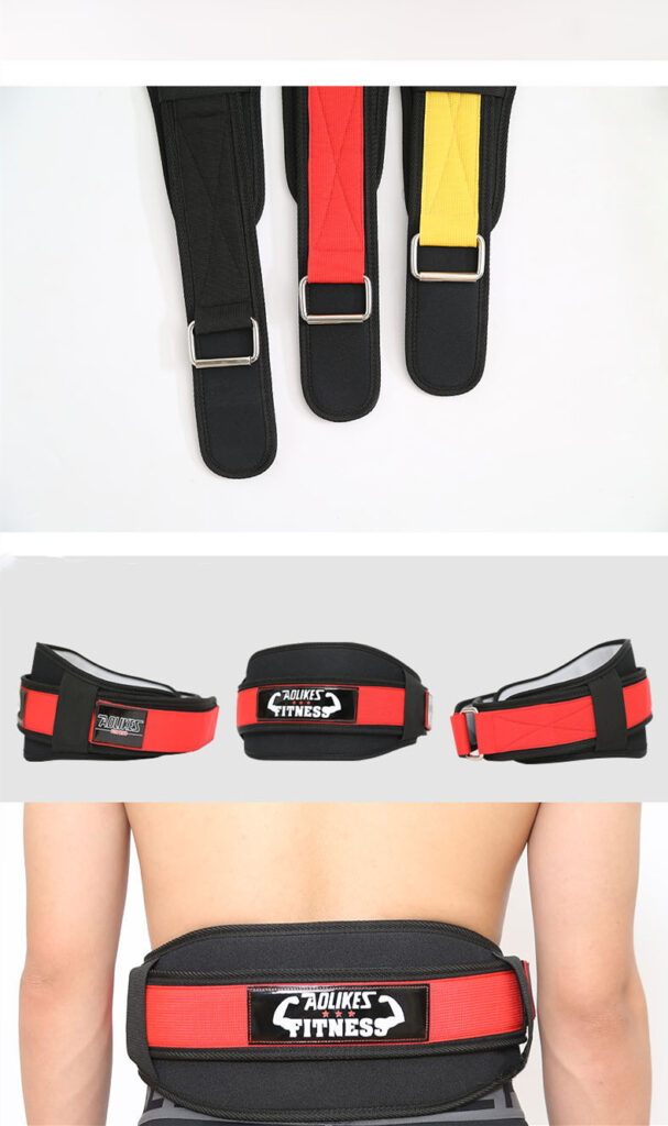 Fitness weightlifting waistband