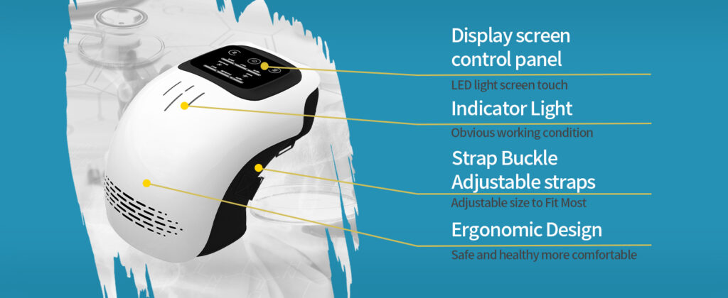 Intelligent Home Use Electric Intelligent Kneading Heating Knee Massager Rechargeable Pain Relief Infrared Laser Vibration Knee Massager