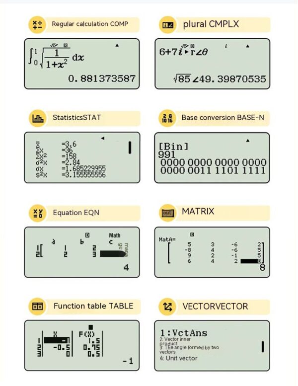 2 In 1 Foldable Scientific Calculators Handwriting Tablet Learning Function Calculator  Foldable Desk Scientific Calculators - Image 19