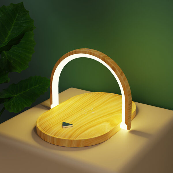 3 In 1 Foldable Wireless Charger Night Light Wireless Charging Station Stonego LED Reading Table Lamp 15W Fast Charging Light - Image 11