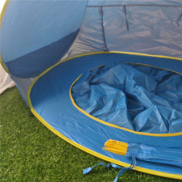 Baby Beach Tent Kids Outdoor Camping Easy Fold Up Waterproof  Up Sun Awning Tent UV-protecting - Image 14