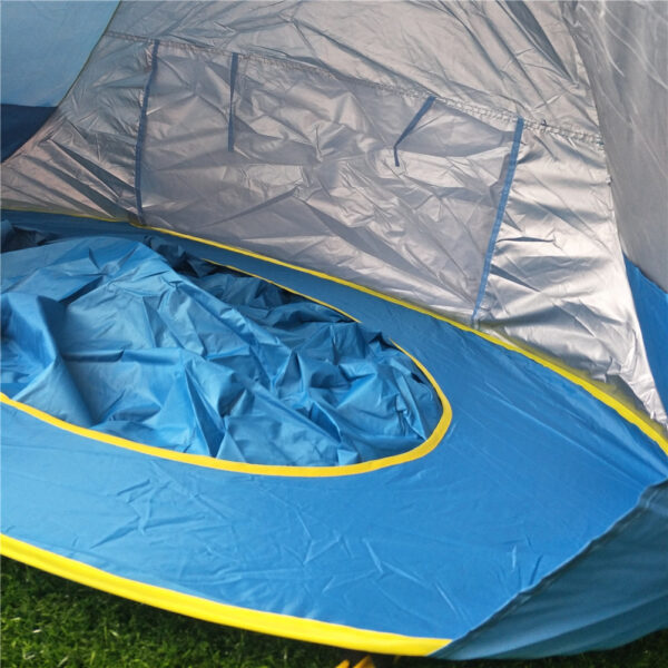 Baby Beach Tent Kids Outdoor Camping Easy Fold Up Waterproof  Up Sun Awning Tent UV-protecting - Image 13
