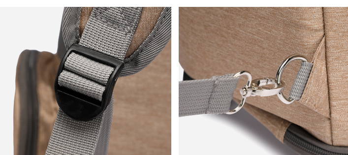 Portable Folding Trolley Pet Backpack Traveling Cat Backpack With Universal Wheel Trolley Pet Bag - Image 10