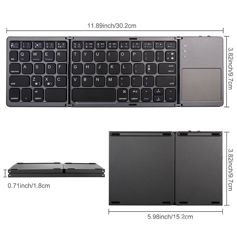 Folding Bluetooth Keyboard - Image 10