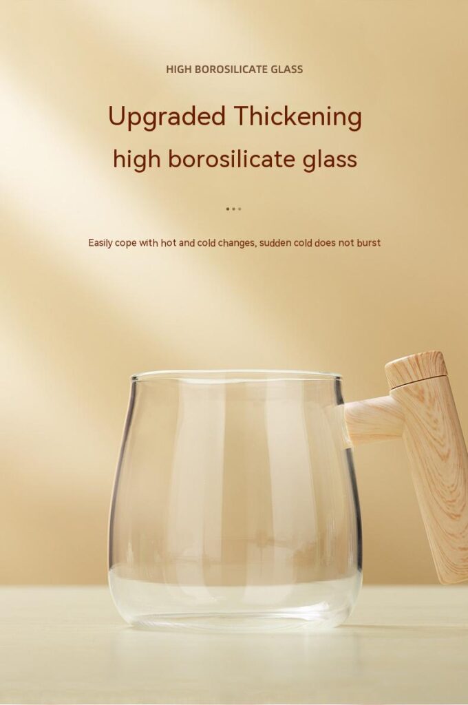 400ML Self Stirring Coffee Mug Electric Mixing Glass Coffee CupHigh Speed Fast Automatic Coffee Cup For Gyms Dining Room Kitchen Gadgets