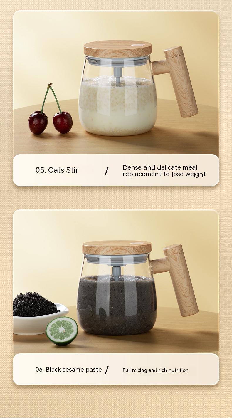 400ML Self Stirring Coffee Mug  Electric Mixing Glass Coffee CupHigh Speed Fast Automatic Coffee Cup For Gyms Dining Room Kitchen Gadgets - Image 31