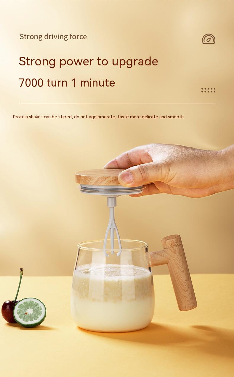 400ML Self Stirring Coffee Mug  Electric Mixing Glass Coffee CupHigh Speed Fast Automatic Coffee Cup For Gyms Dining Room Kitchen Gadgets - Image 15