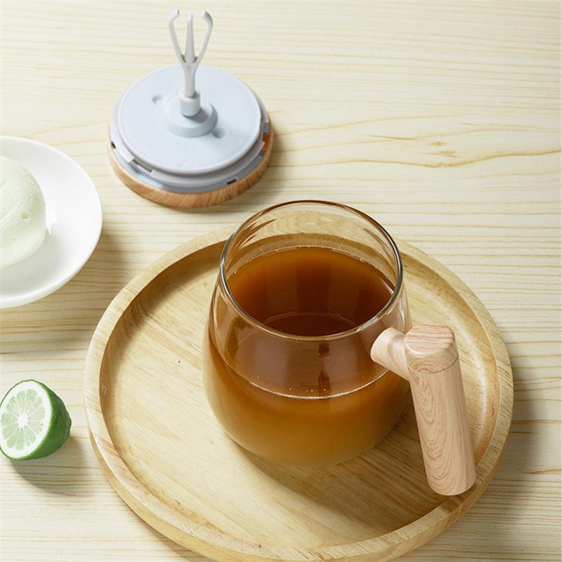 400ML Self Stirring Coffee Mug  Electric Mixing Glass Coffee CupHigh Speed Fast Automatic Coffee Cup For Gyms Dining Room Kitchen Gadgets - Image 21