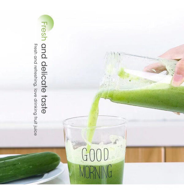 Portable Blender With USB Rechargeable Mini Kitchen Fruit Juice Mixer Home Simple Portable Electric Mini Juicer - Image 11