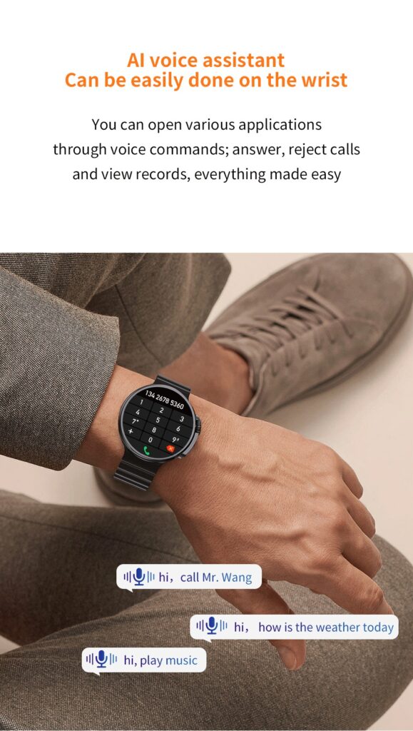 New K9 Smart Watch 1.39 Round Screen Encoder True Screw Clip Wireless Charging NFC Offline And Payment Function