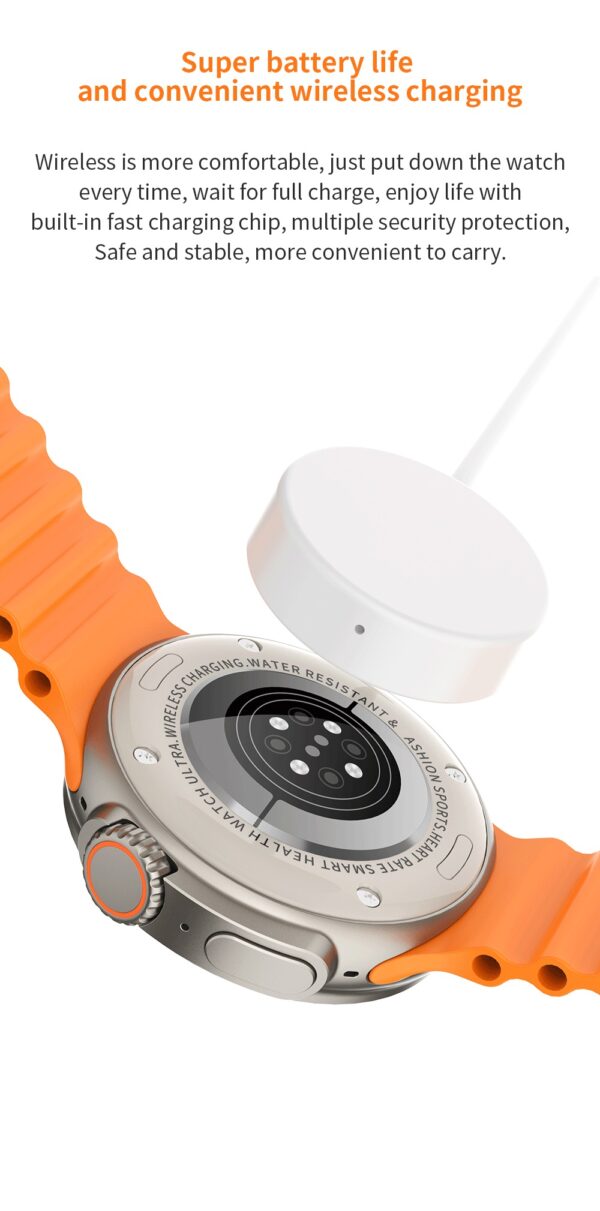 New K9 Smart Watch 1.39 Round Screen Encoder True Screw Clip Wireless Charging NFC Offline And Payment Function - Image 22