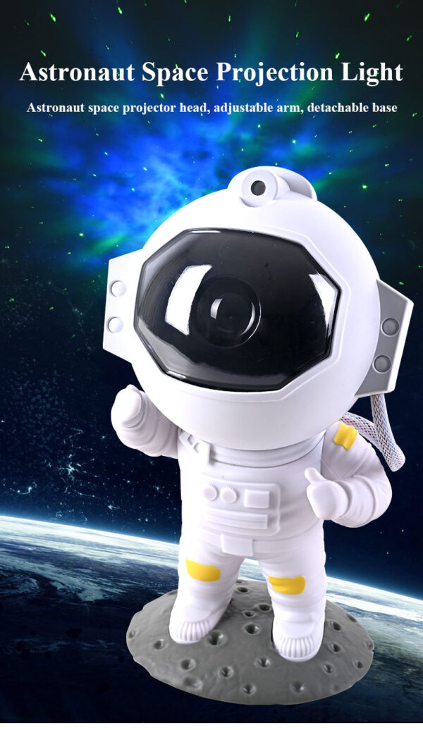 Galaxy Star Projector Starry Sky Night Light Astronaut Lamp Home Room Decor Decoration Bedroom Decorative Luminaires Gift - Image 18