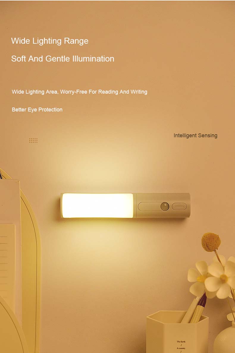 New Style Smart Human Body Induction Motion Sensor LED Night Light For Home Bed Kitchen Cabinet Wardrobe Wall Lamp - Image 23
