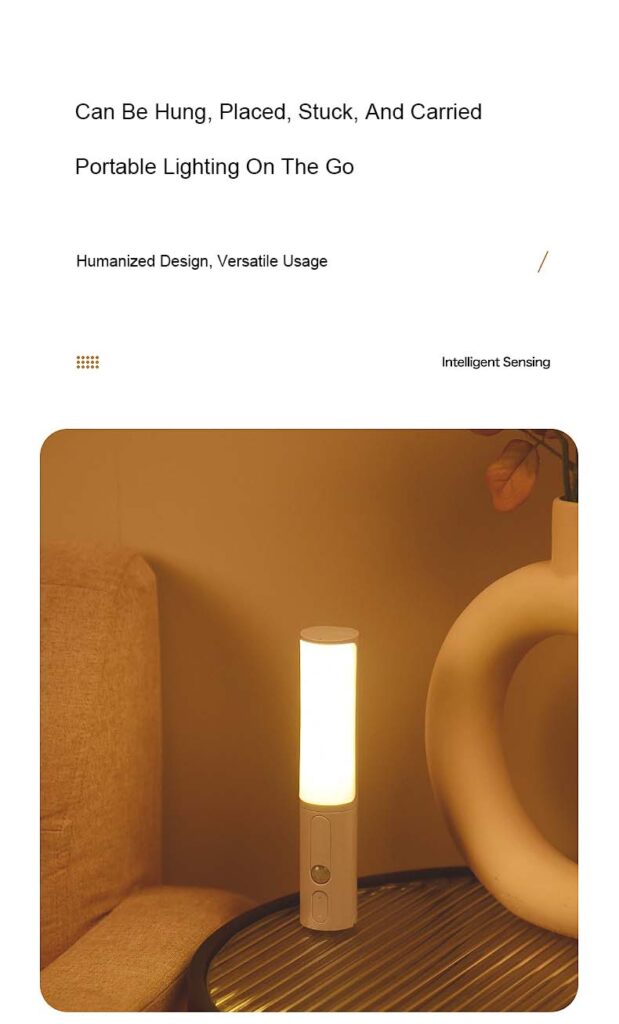 New Style Smart Human Body Induction Motion Sensor LED Night Light For Home Bed Kitchen Cabinet Wardrobe Wall Lamp