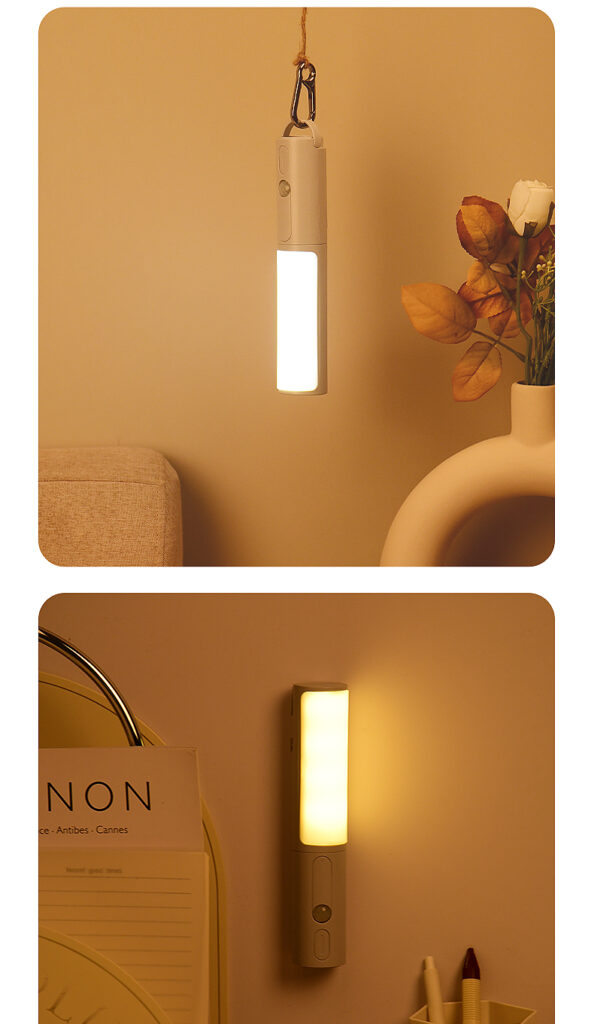 New Style Smart Human Body Induction Motion Sensor LED Night Light For Home Bed Kitchen Cabinet Wardrobe Wall Lamp