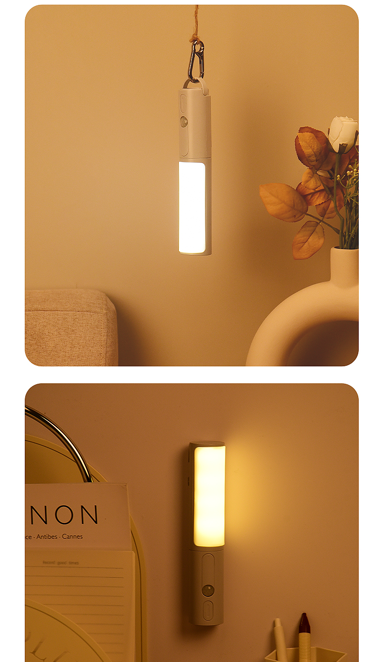 New Style Smart Human Body Induction Motion Sensor LED Night Light For Home Bed Kitchen Cabinet Wardrobe Wall Lamp - Image 19