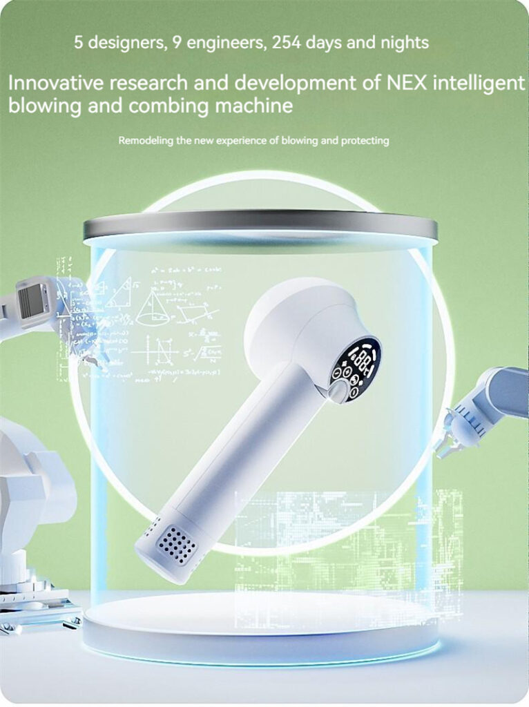 Smart Pet Hair Dryer Dog Golden Retriever Cat Grooming Hairdressing Blow & Comb Silent No Harm Pet Cleaning Supplies Pet Products