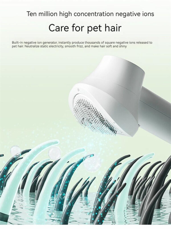 Smart Pet Hair Dryer Dog Golden Retriever Cat Grooming Hairdressing Blow & Comb Silent No Harm Pet Cleaning Supplies Pet Products - Image 13