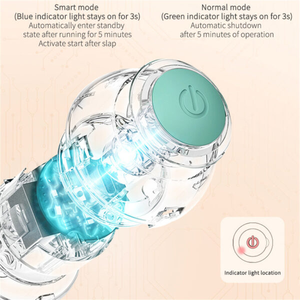 Cat Gravity Intelligent Rolling Ball Tease Toy Pet Automatic Rotating Ball - Image 16