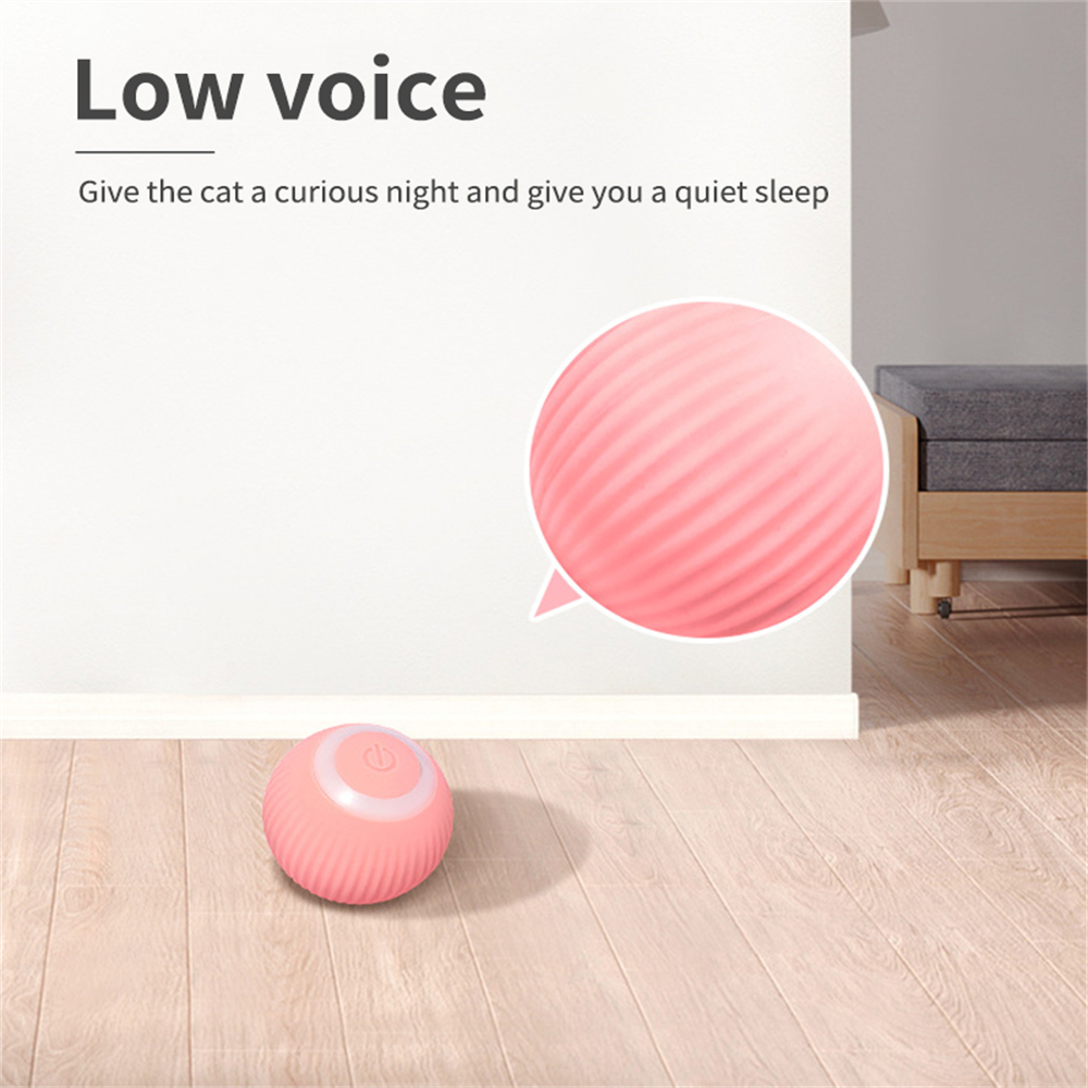 Cat Gravity Intelligent Rolling Ball Tease Toy Pet Automatic Rotating Ball - Image 11