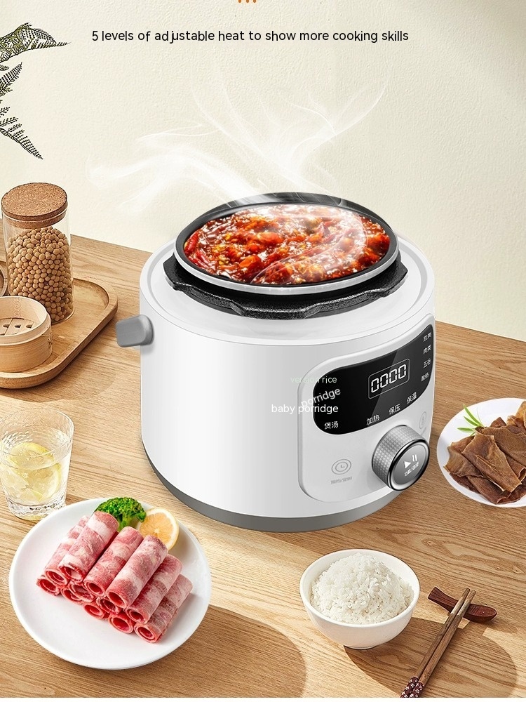 110V V Electric Pressure Cooker Small Household Appliances - Image 7