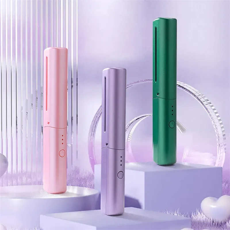 Professional Wireless Hair Straightener Curler Comb Fast Heating Negative Ion Straightening Curling Brush Hair Styling Tools - Image 24