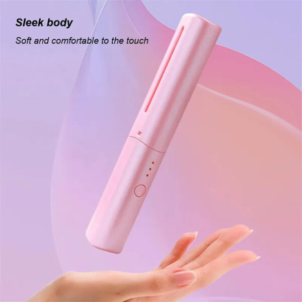 Professional Wireless Hair Straightener Curler Comb Fast Heating Negative Ion Straightening Curling Brush Hair Styling Tools - Image 11