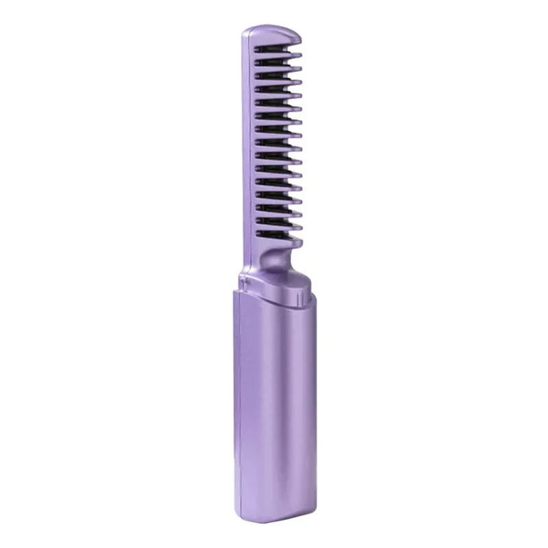 Professional Wireless Hair Straightener Curler Comb Fast Heating Negative Ion Straightening Curling Brush Hair Styling Tools - Image 18