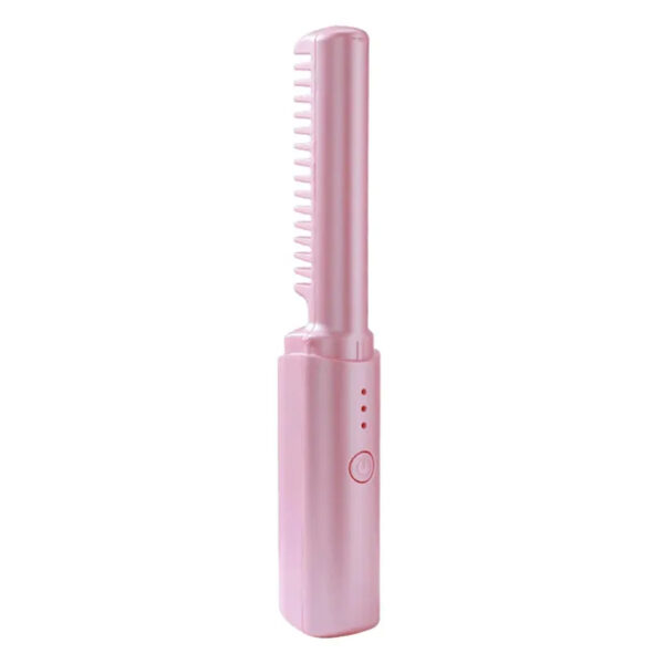 Professional Wireless Hair Straightener Curler Comb Fast Heating Negative Ion Straightening Curling Brush Hair Styling Tools - Image 20