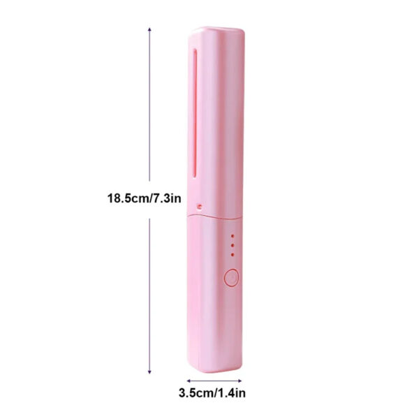 Professional Wireless Hair Straightener Curler Comb Fast Heating Negative Ion Straightening Curling Brush Hair Styling Tools - Image 23