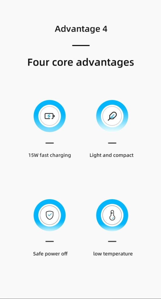 3 In 1 Magnetic Foldable Wireless Charger Charging Station Multi-device Folding Cell Phone Wireless Charger Gadgets