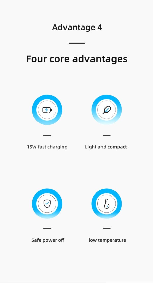3 In 1 Magnetic Foldable Wireless Charger Charging Station Multi-device Folding Cell Phone Wireless Charger Gadgets - Image 16