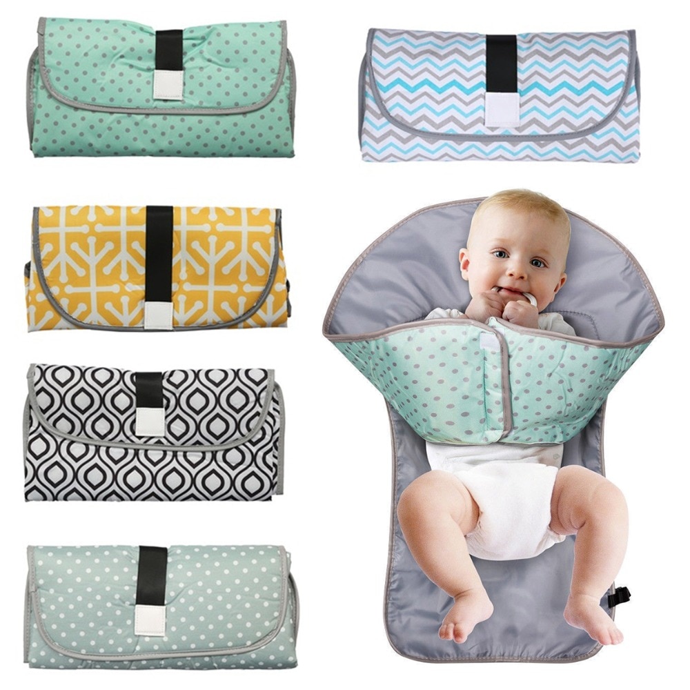Portable Diaper Changing Pad Clutch for Newborn - Image 14