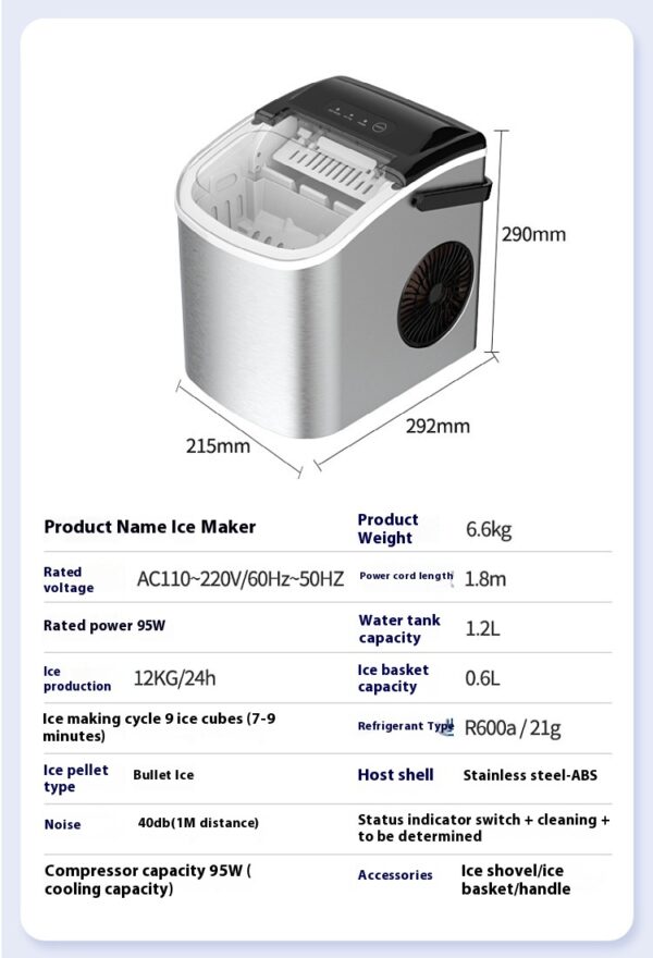 Home Ice Machine Small Ice Maker - Image 15