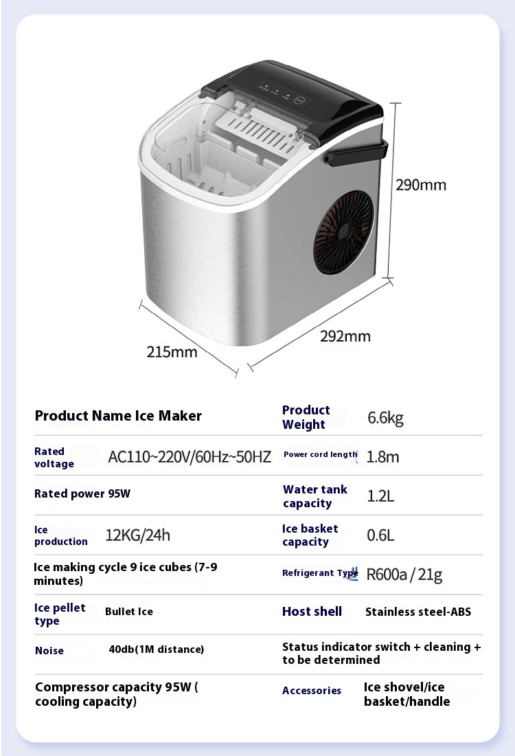 Home Ice Machine Small Ice Maker - Image 15